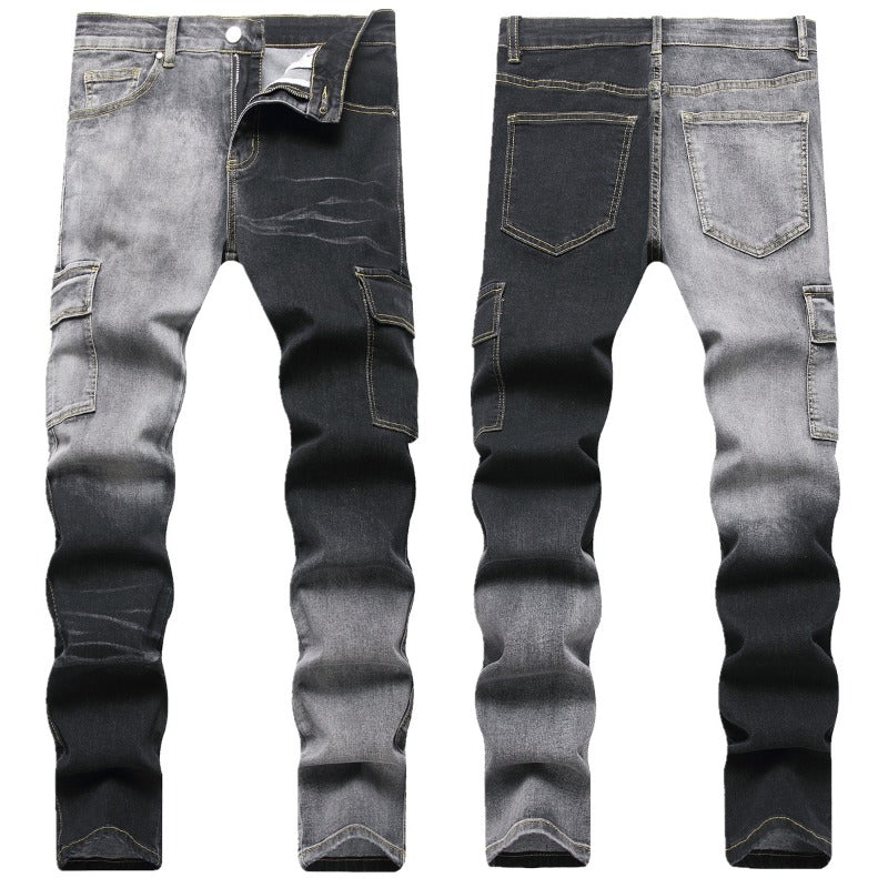 1990 Fashion Jeans Straight Denim Trousers