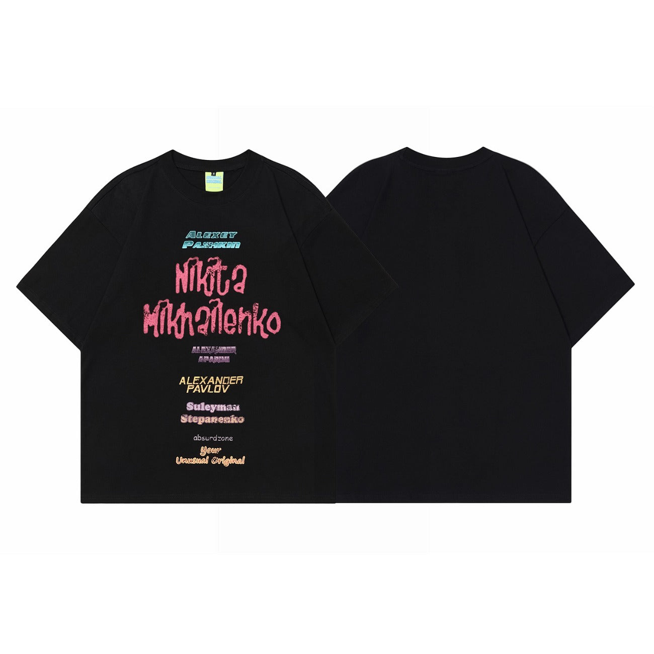 90s West Coast Hip Hop Fashion T Shirts Vintage Alphabet Cotton Loose Casual Short Sleeve T-Shirt