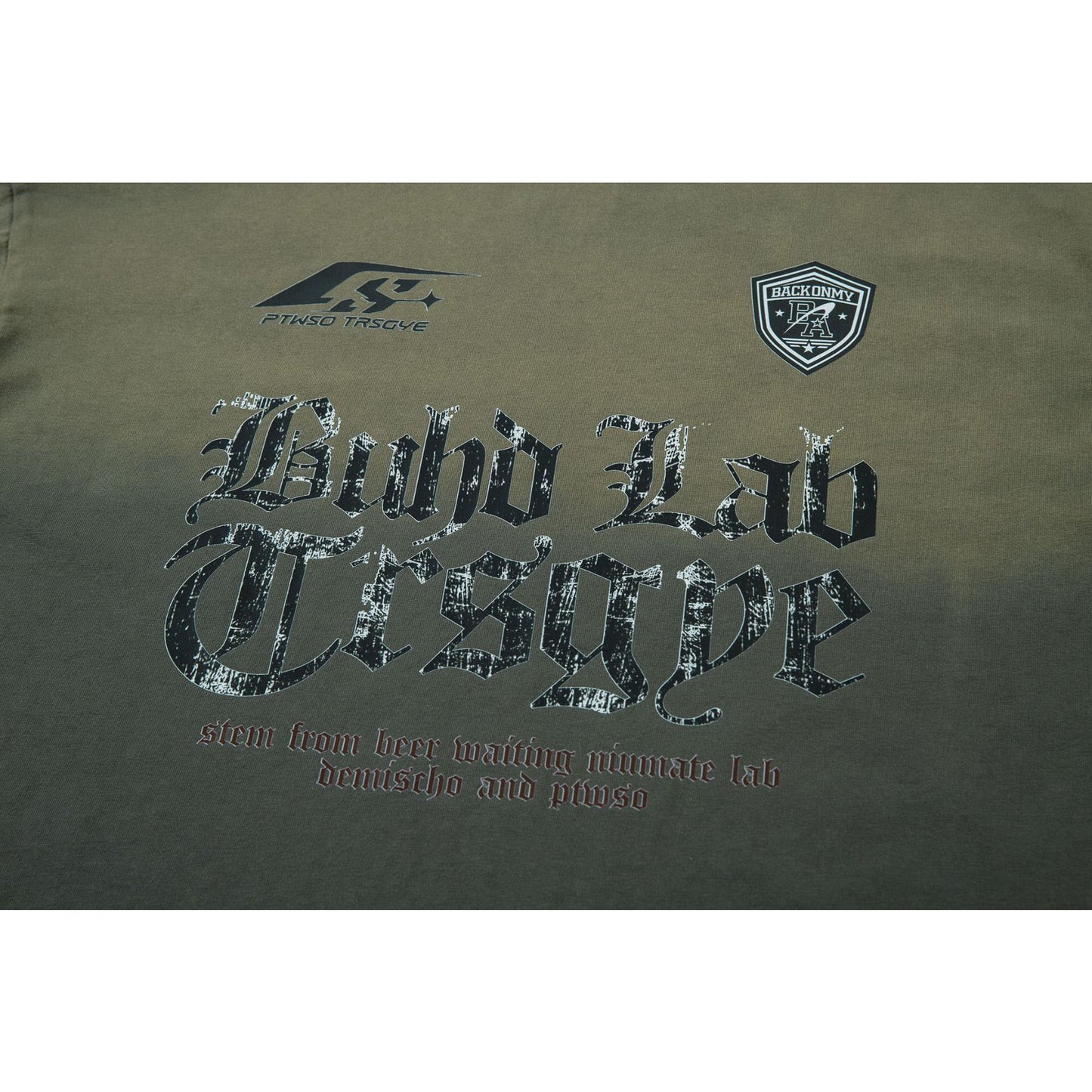 Ye T Shirt Summer Retro Washed Old Tee Short Sleeve T-Shirt