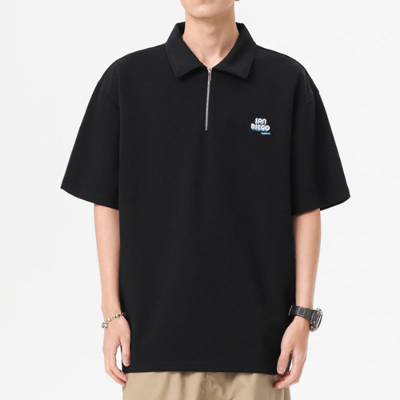 Men T-shirts Short Sleeve Summer Loose Top
