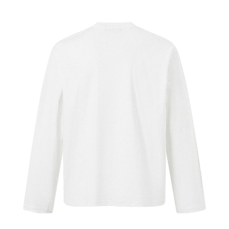 Unisex long-sleeved shirt autum cleanfit printing