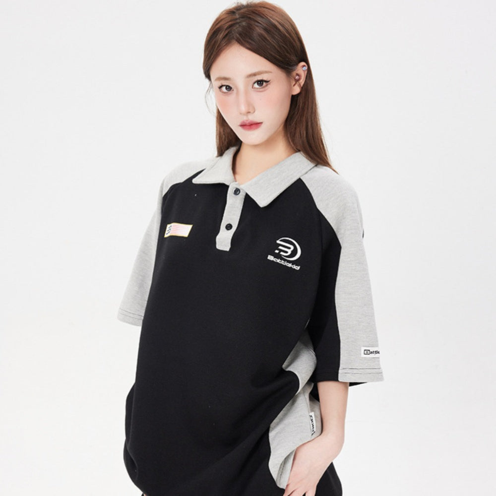 Vintage Usa Shirt Short Sleeve T-Shirt Summer Trendy Loose Hip Hop Top
