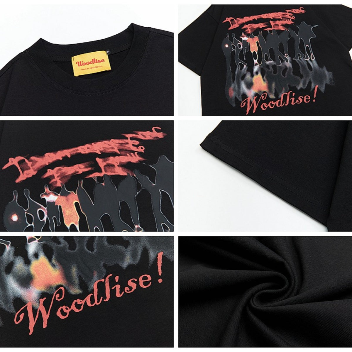 90s West Coast Hip Hop Fashion T Shirts Summer Couple Loose Oversize Short Sleeve T-Shirt