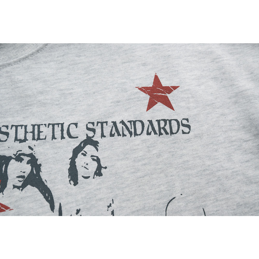 Nostalgia T Shirts Vintage Portrait Print Short Sleeve T-Shirt