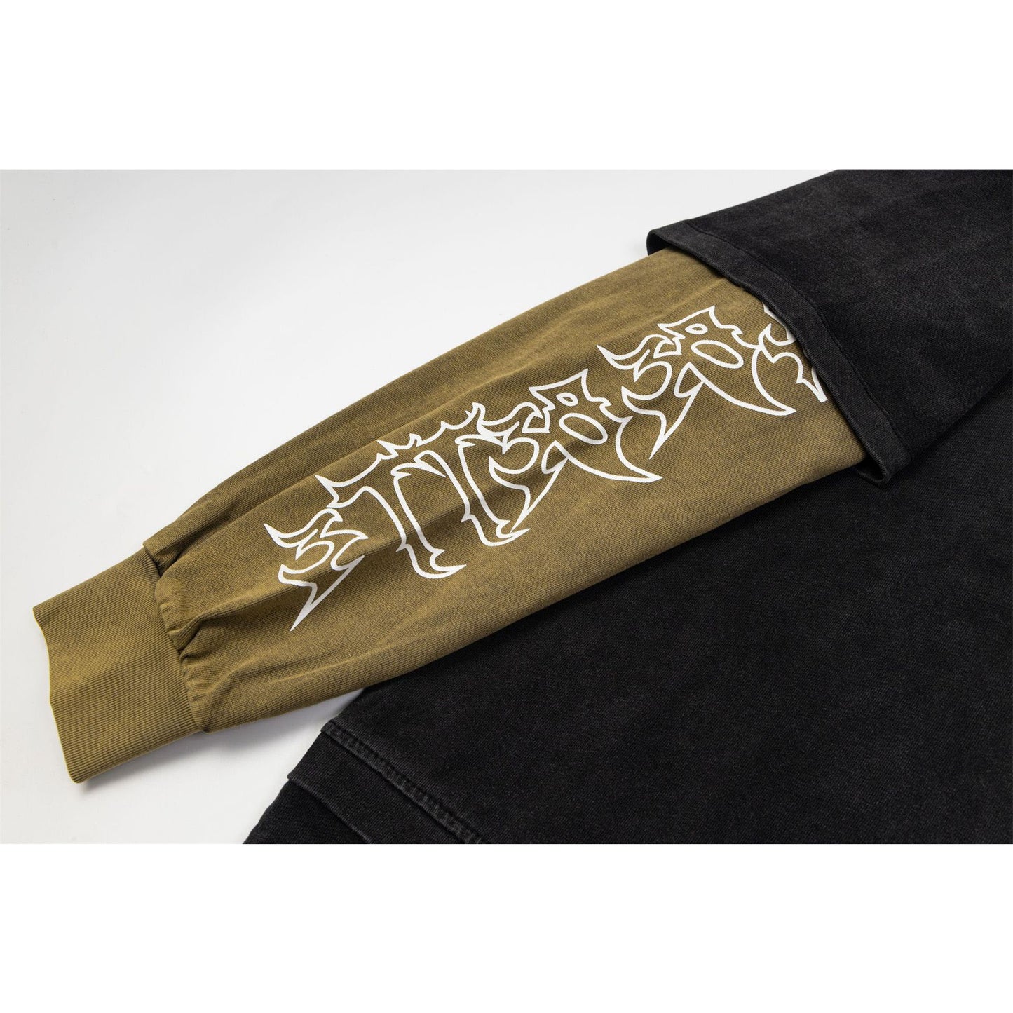 New York Hip Hop Style Vintage Loose Long Sleeve T-Shirt Top