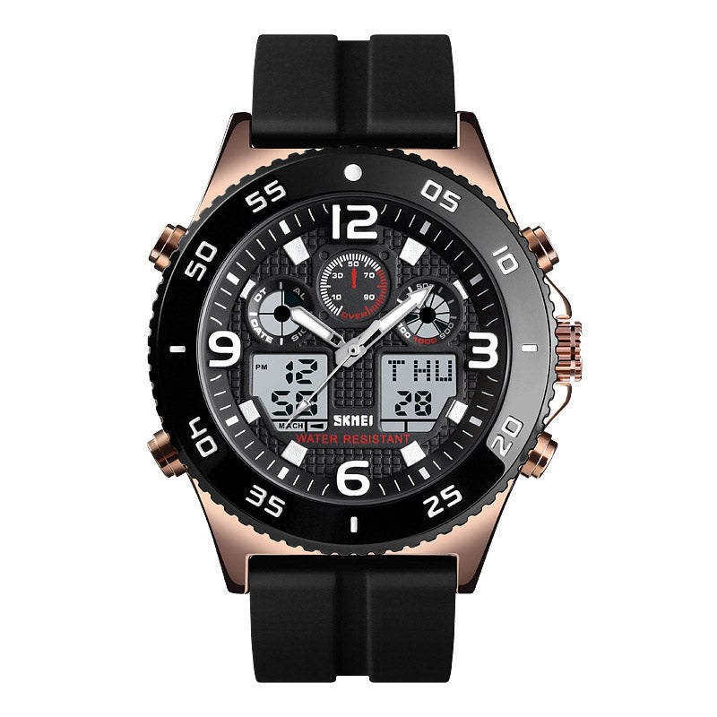 Analog-Digital Watch Business Men's Electronic Watch