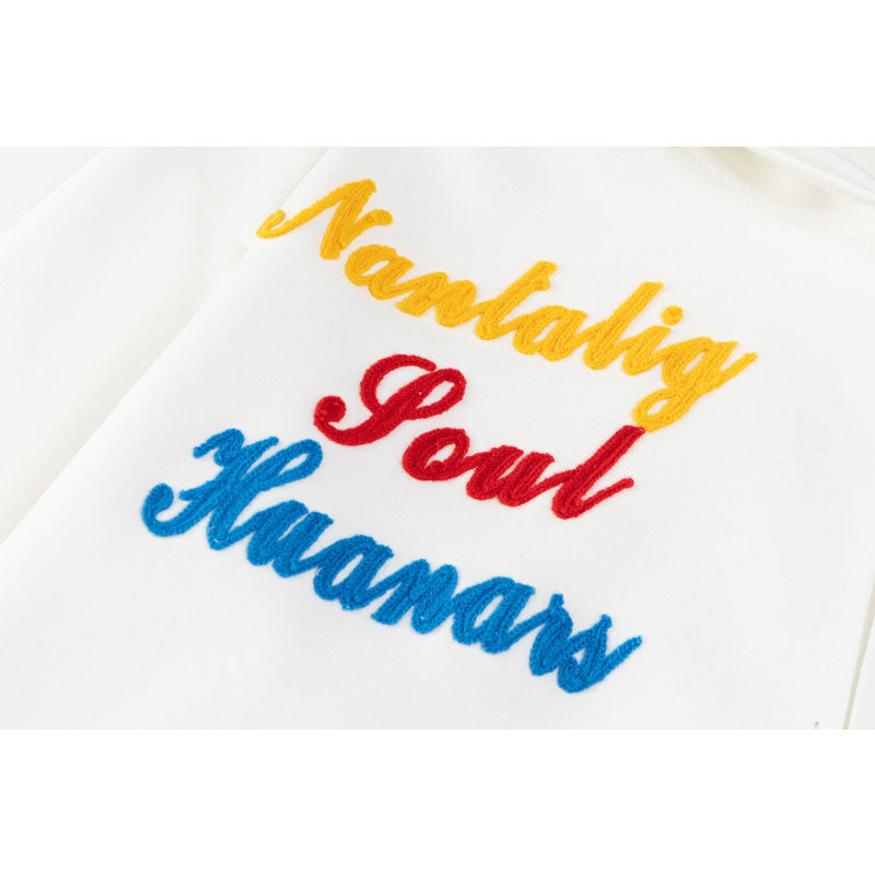 Streetwear Hoodie Cardigan Sweater Loose Zip Hoodie