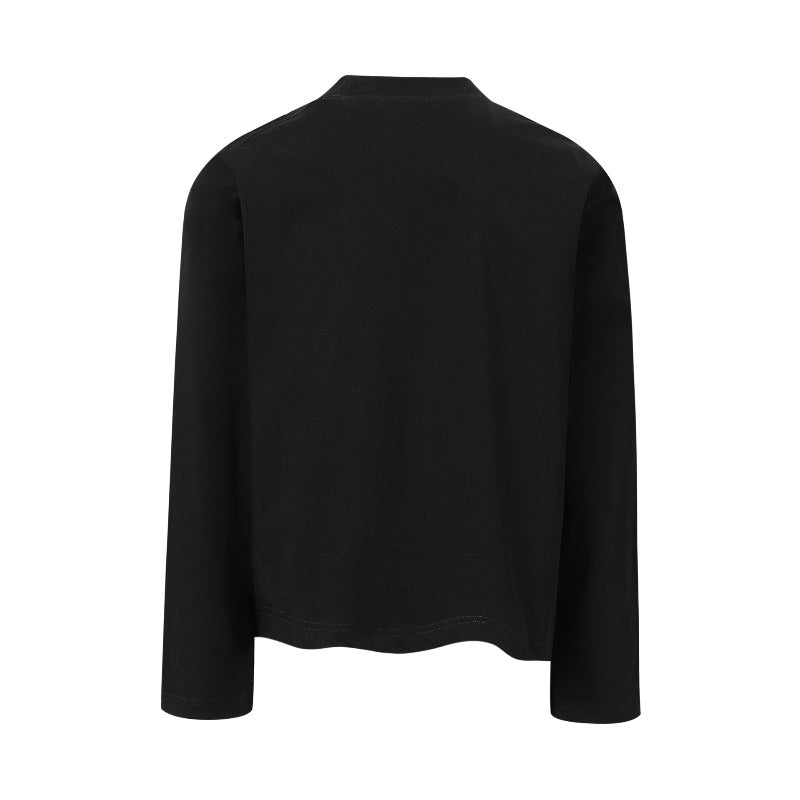 Unisex long-sleeved shirt autumretro dark punk