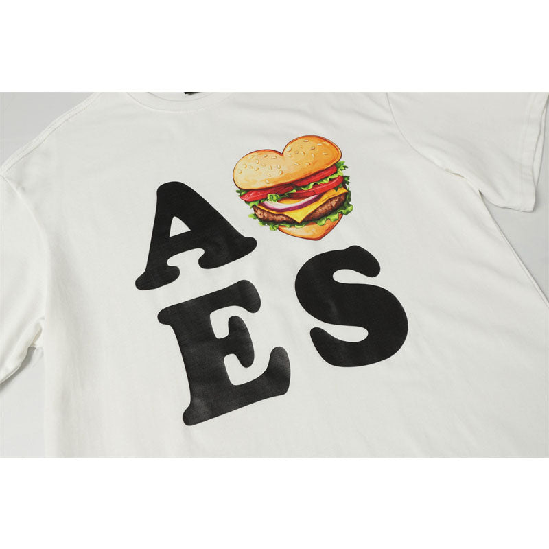 Hip Hop Shirts For Boys Short Sleeve T-Shirt Summer Graffiti Print Crew Neck Top