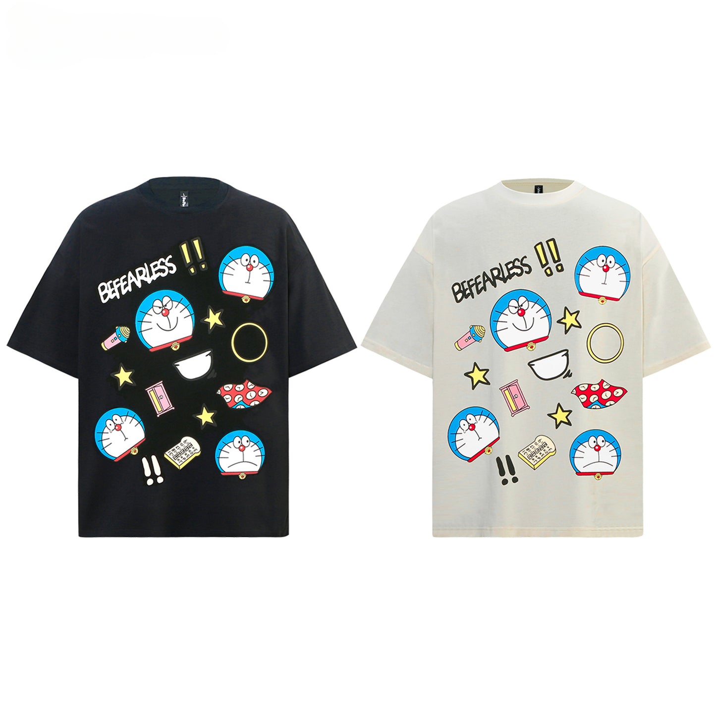 80s And 90s Vintage T Shirts Cartoon Short Sleeve Summer Men's and Women's Loose Top