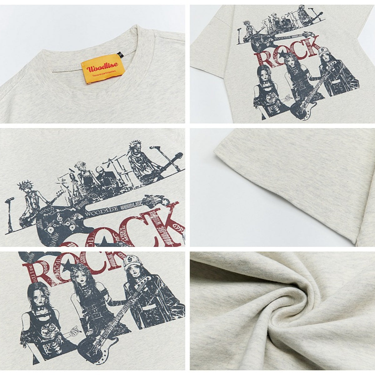 90s West Coast Hip Hop Fashion T Shirts Vintage Hip Hop Rock Teen Band Print T-Shirt