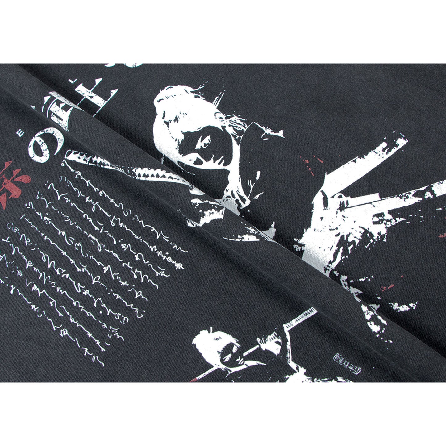 Hip Hop Clothing Summer Wash T-Shirt Short Sleeve