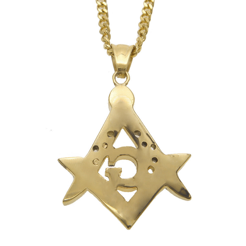 Jewelry 'Freemason ' Logo Necklace Royalty