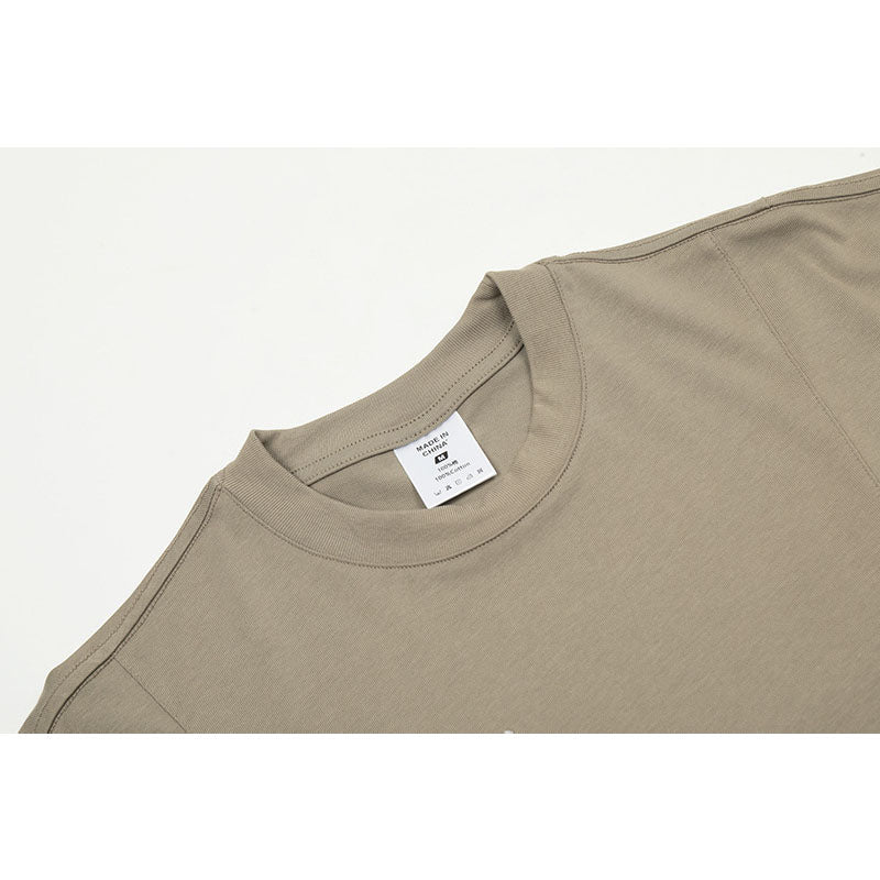Marcas De Streetwear Vintage Embroidered Short Sleeve T-Shirt Loose Top