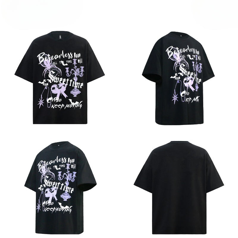 80s And 90s Vintage T-Shirts Retro Spider Men's and Women's Short Sleeve T-Shirts