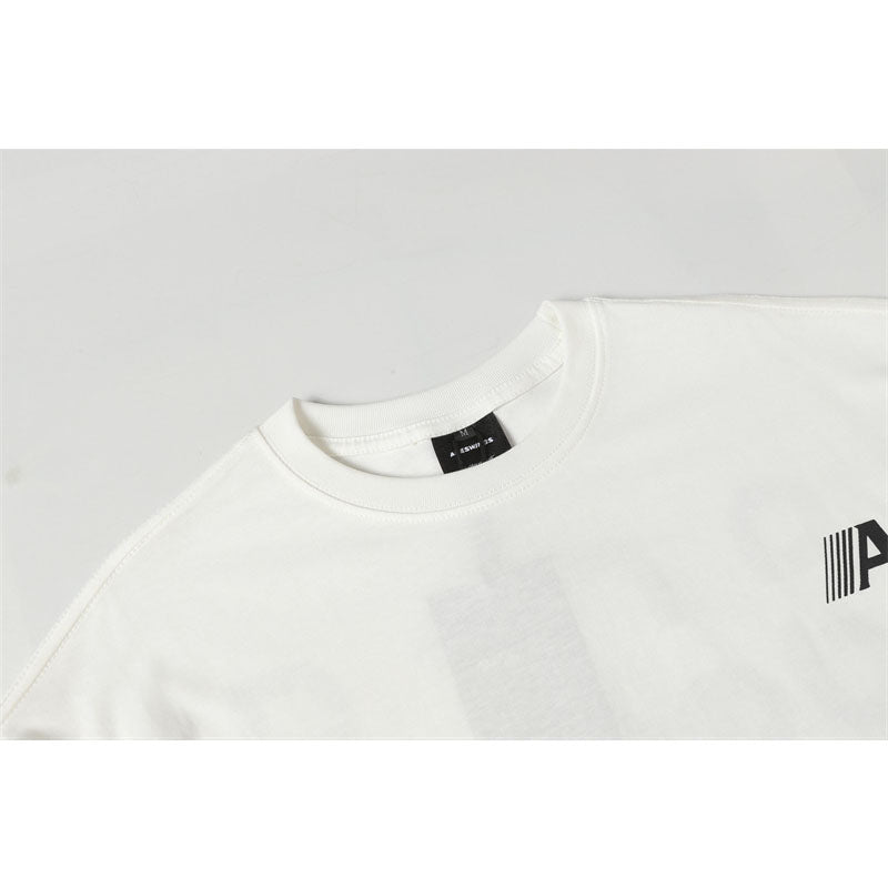 Hip Hop Shirts For Boys Vintage Short Sleeve T-Shirt Crew Neck