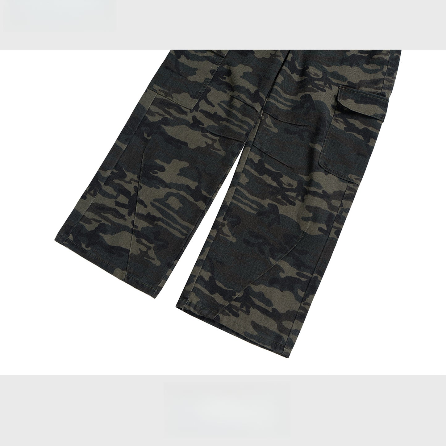 Rock Revival Jeans Camouflage Straight Pants Tooling Casual Pants