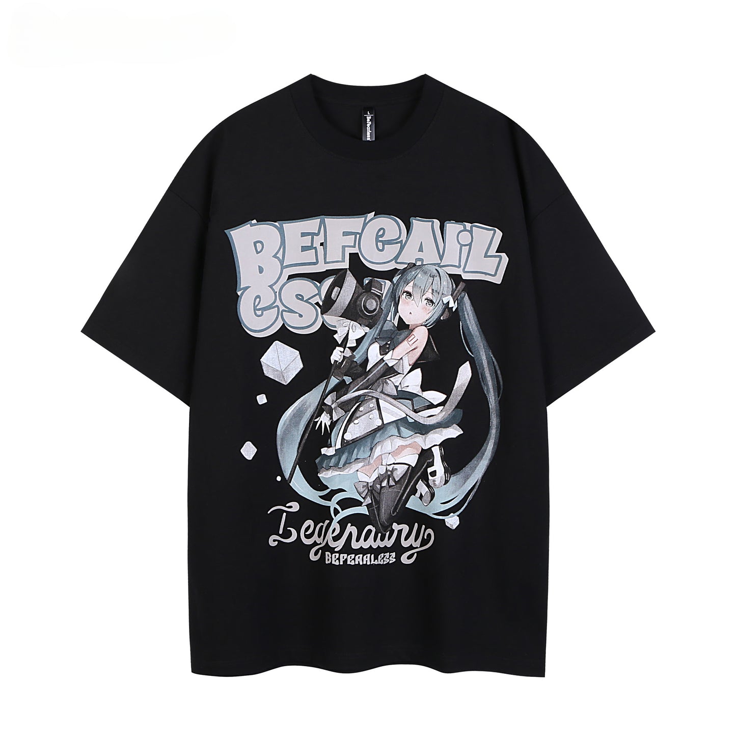 80s And 90s Vintage T Shirts Cartoon Print Loose Short Sleeve Men and Women