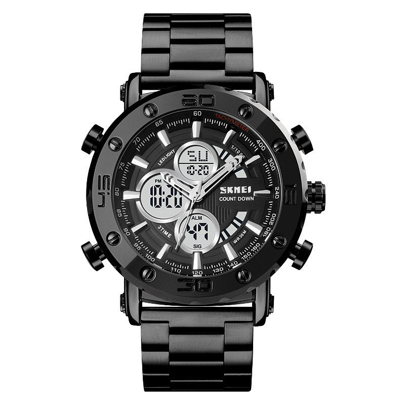 Analog-Digital Watch Fashion Business Watch