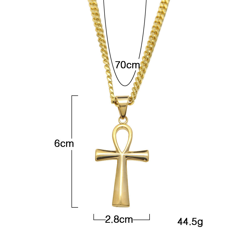 Jewelry Egyptian Ankh Pendant Necklace