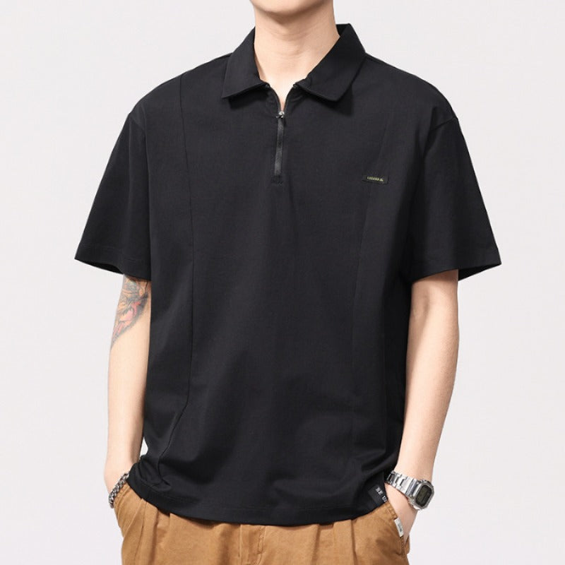 Mens T-shirts Vintage Short Sleeves Summer Loose