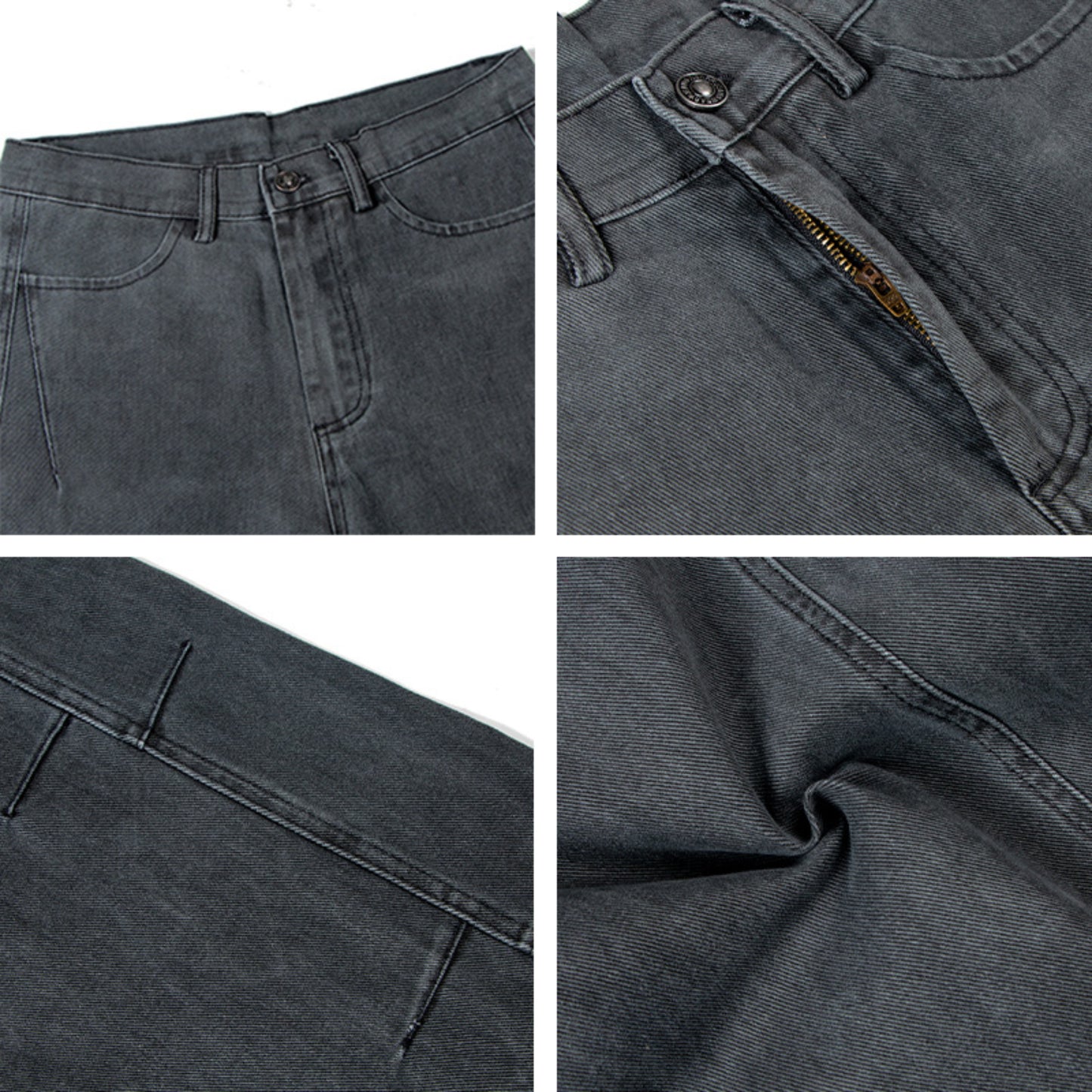 Hip Hop Pants For Boys Vintage Washed Old Loose Casual Pants