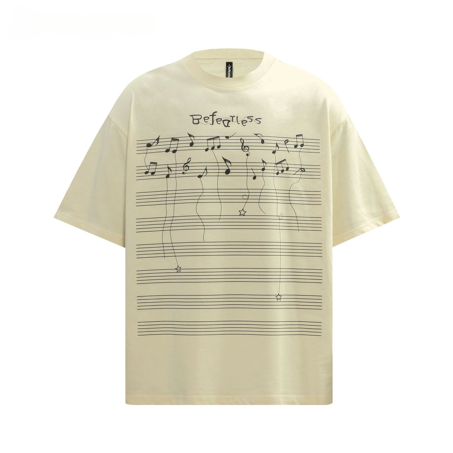 80s And 90s Vintage T Shirts Alphabet Sheet Short Sleeve Summer Men's and Women's Loose Tops