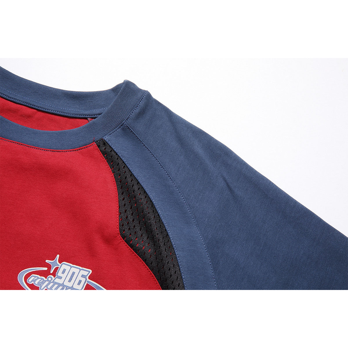 60s Style T Shirts Loose Racing Suit Mesh Short Sleeve T