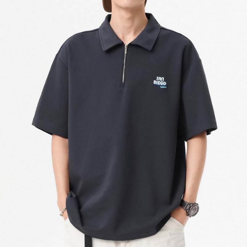 Men T-shirts Short Sleeve Summer Loose Top