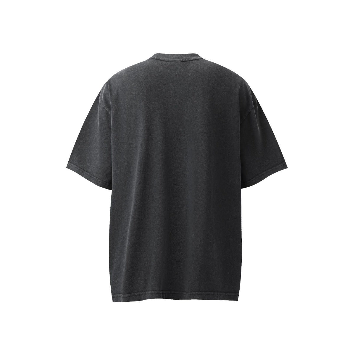 60s Style T Shirts Loose Wash Old Character Print Short Sleeve T