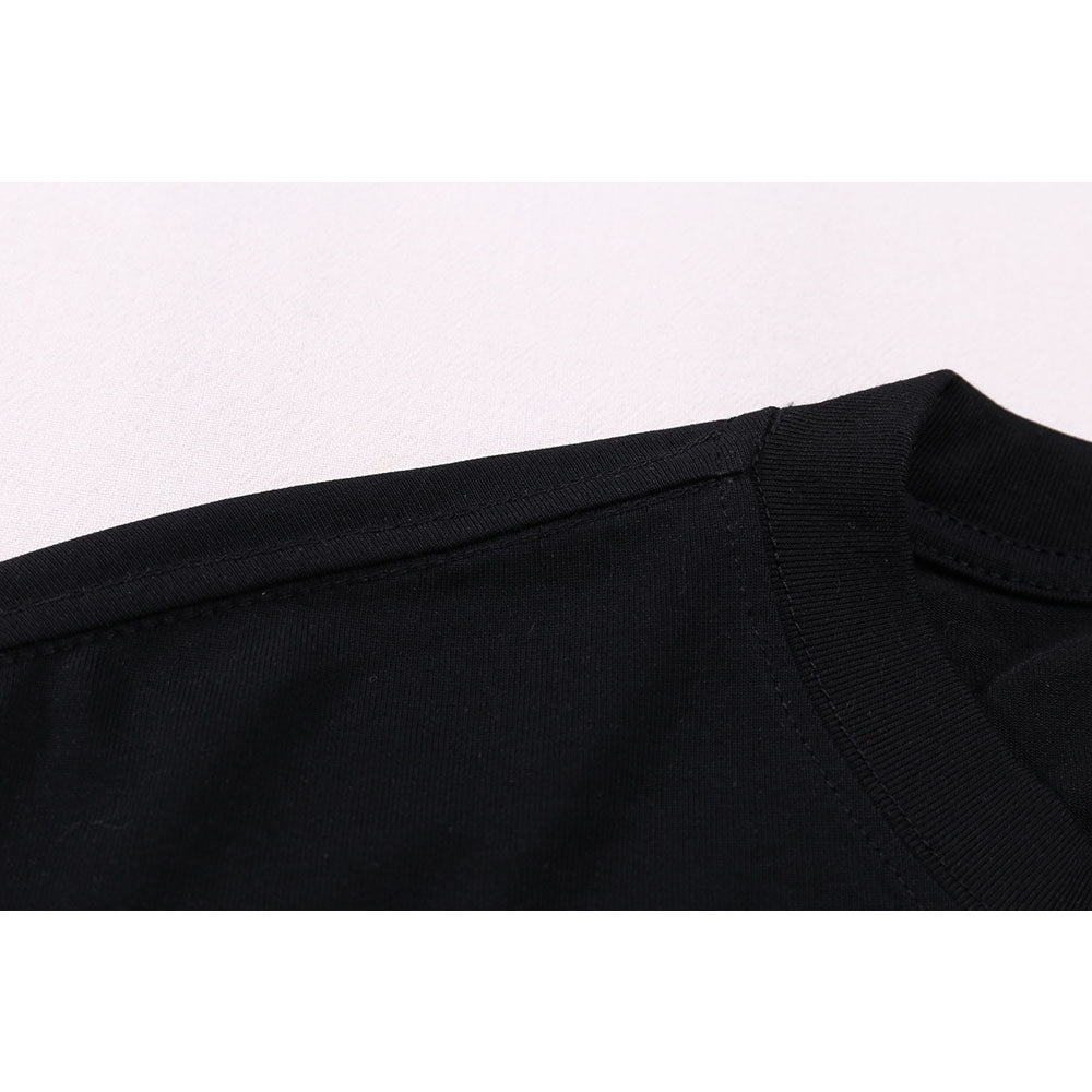 Nostalgia T Shirts Letter Embroidered T-Shirt Summer Short Sleeve Loose Top