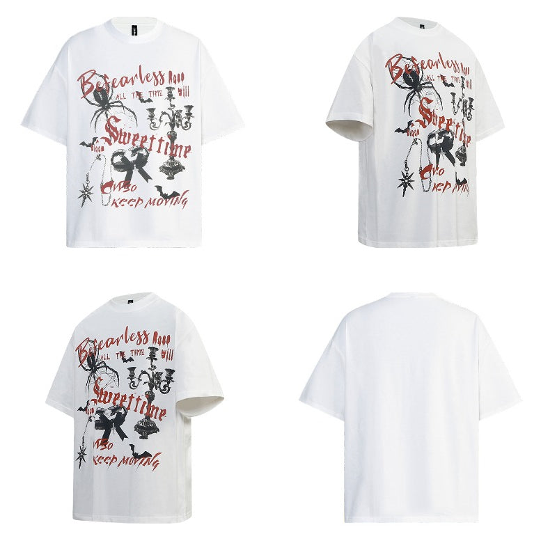80s And 90s Vintage T-Shirts Retro Spider Men's and Women's Short Sleeve T-Shirts