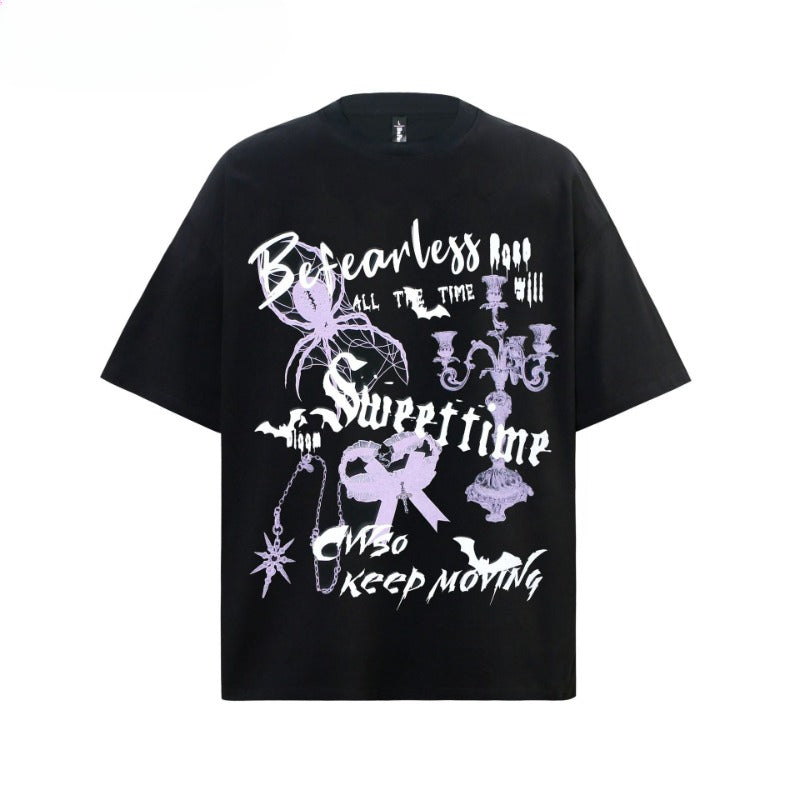80s And 90s Vintage T-Shirts Retro Spider Men's and Women's Short Sleeve T-Shirts