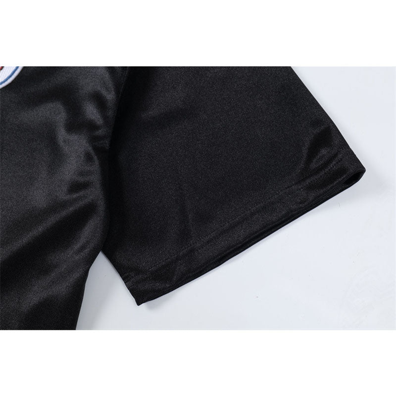Hip Hop Shirts For Boys Hip Hop Rugby Shirt Printed Short Sleeve T-Shirt Loose, T-Shirt