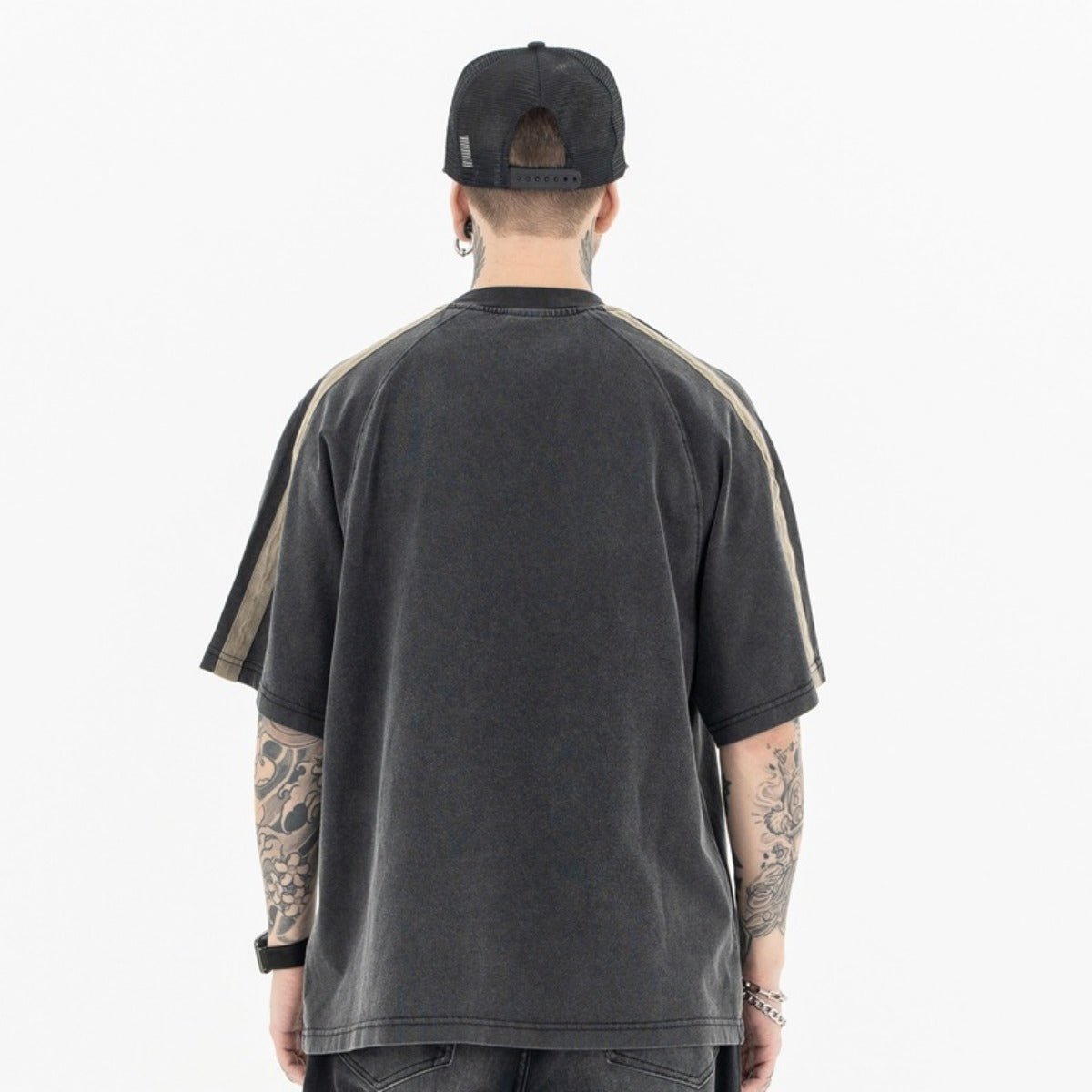 Vintage College Shirts Summer Crew Neck Short Sleeve T-Shirt