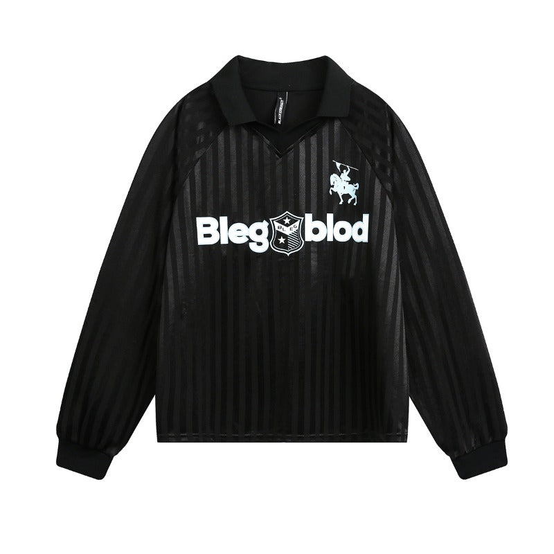Unisex long-sleeved shirt men's autum campus style
