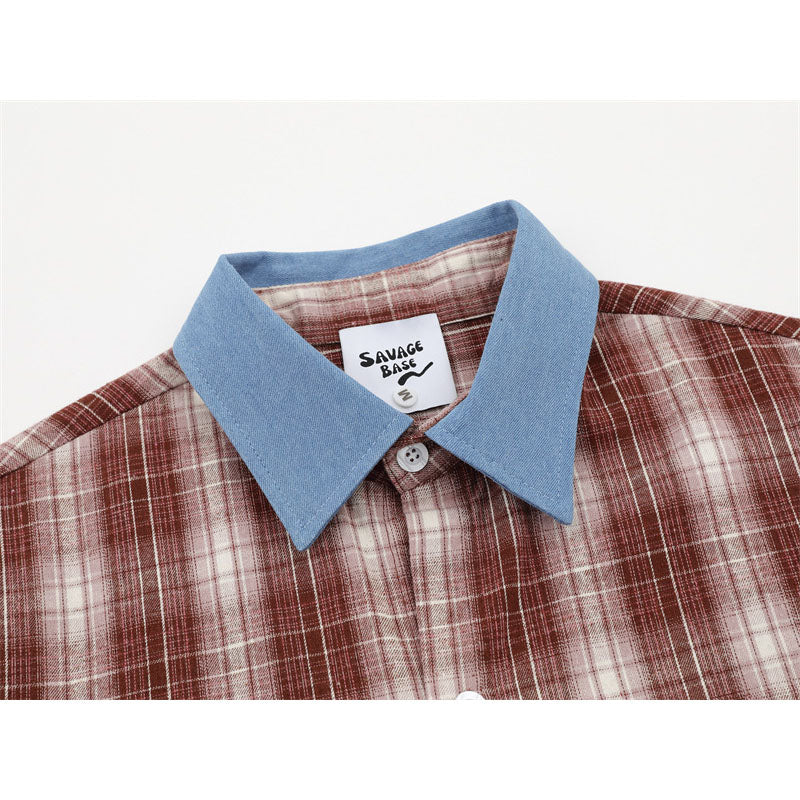 Hip Hop Shirts For Boys Vintage Short Sleeve Shirts