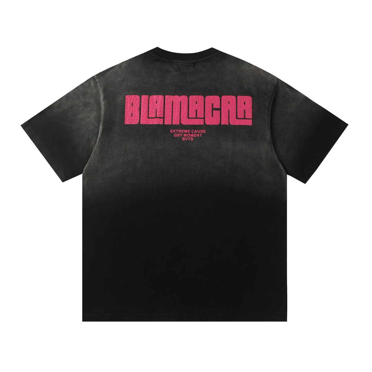 60s Style T Shirts Washed T-Shirts Loose Short Sleeves T