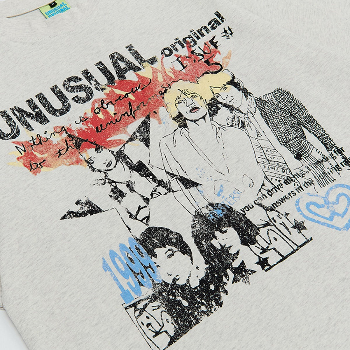 90s West Coast Hip Hop Fashion T Shirts Summer Vintage Old Figure Print Short Sleeve T-Shirts