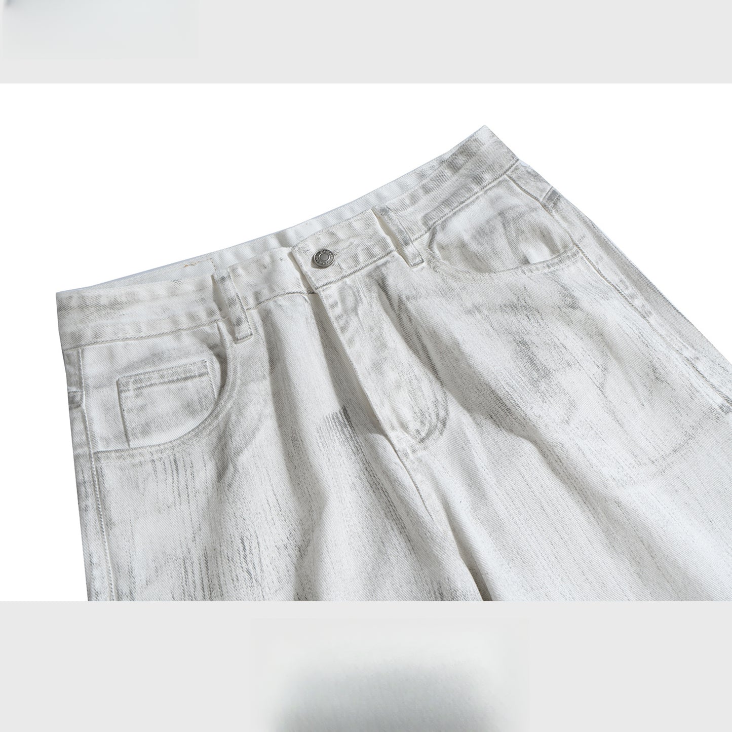Rock Revival Jeans Ripped Straight White Jeans