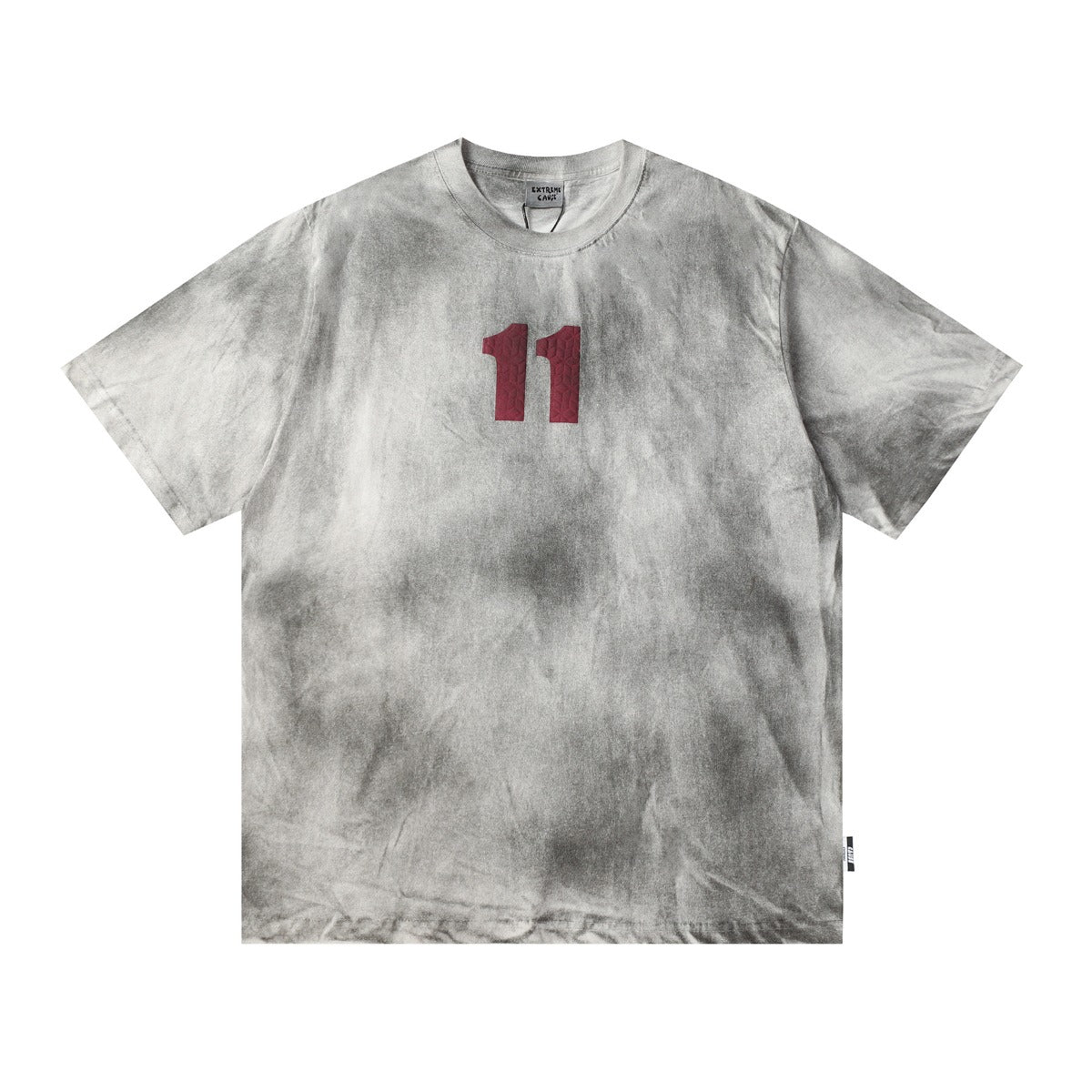 60s Style T Shirts Washed T-Shirts Loose Short Sleeves T