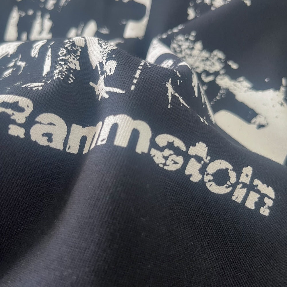 Streetwear Eua t shirt Rammstein chariot band do old print crew neck boxy short sleeve t-shirt