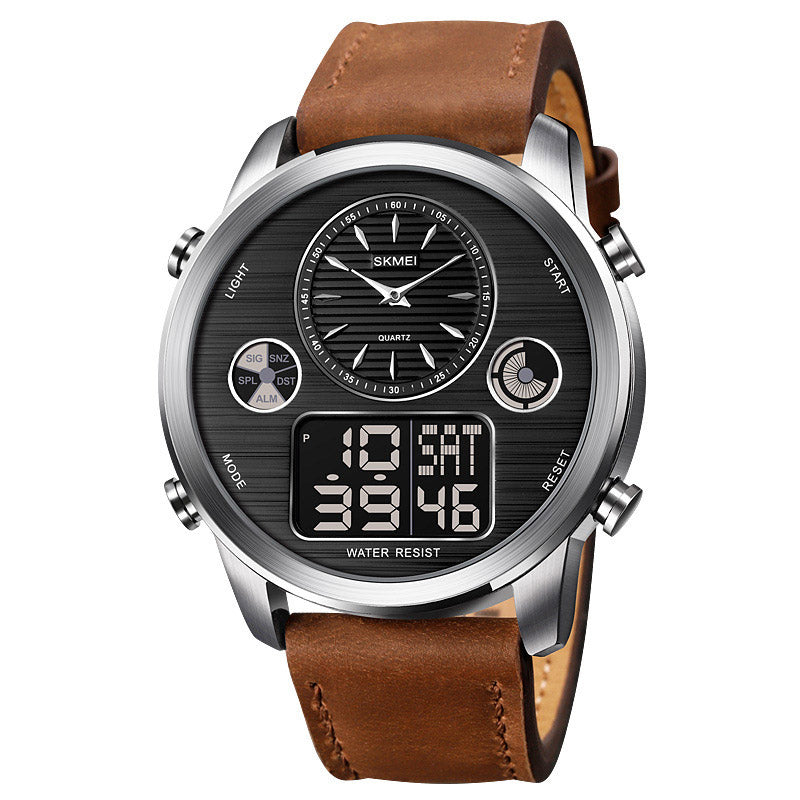 Analog-Digital Watch Fashion Cool Waterproof Watch