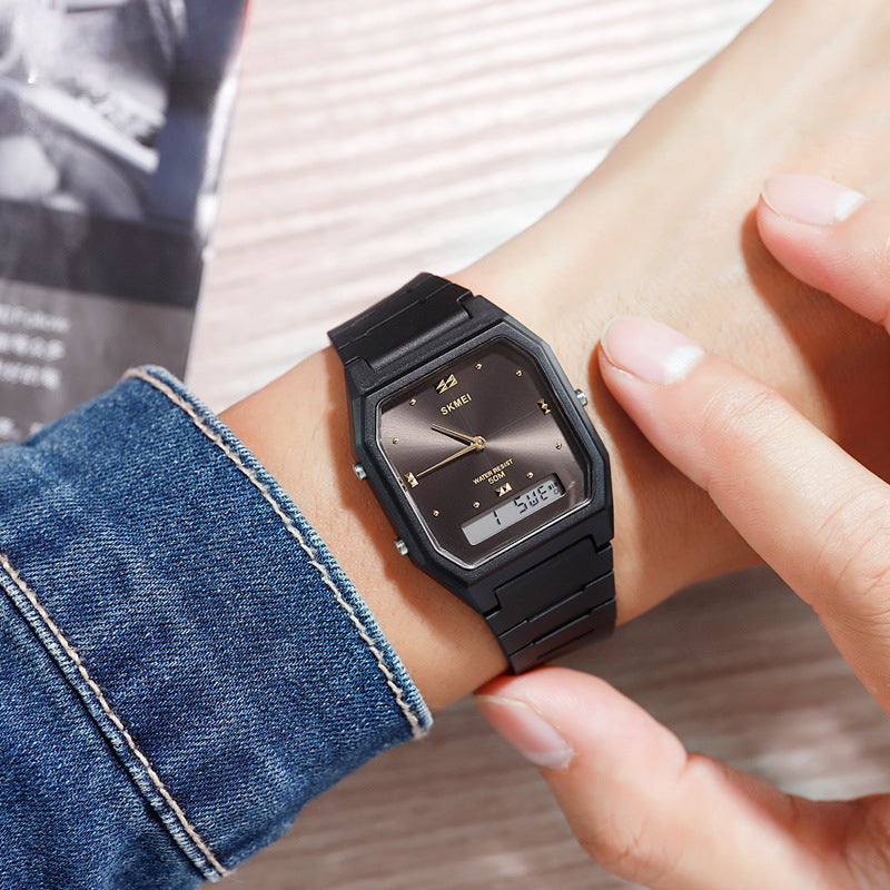 Analog-Digital Watch Sports Waterproof Electronic Watch