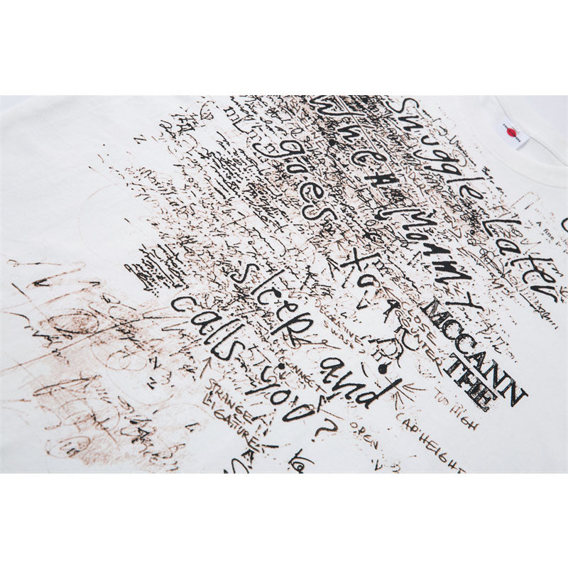 Casual Street Wear Vintage Short Sleeve T-Shirt