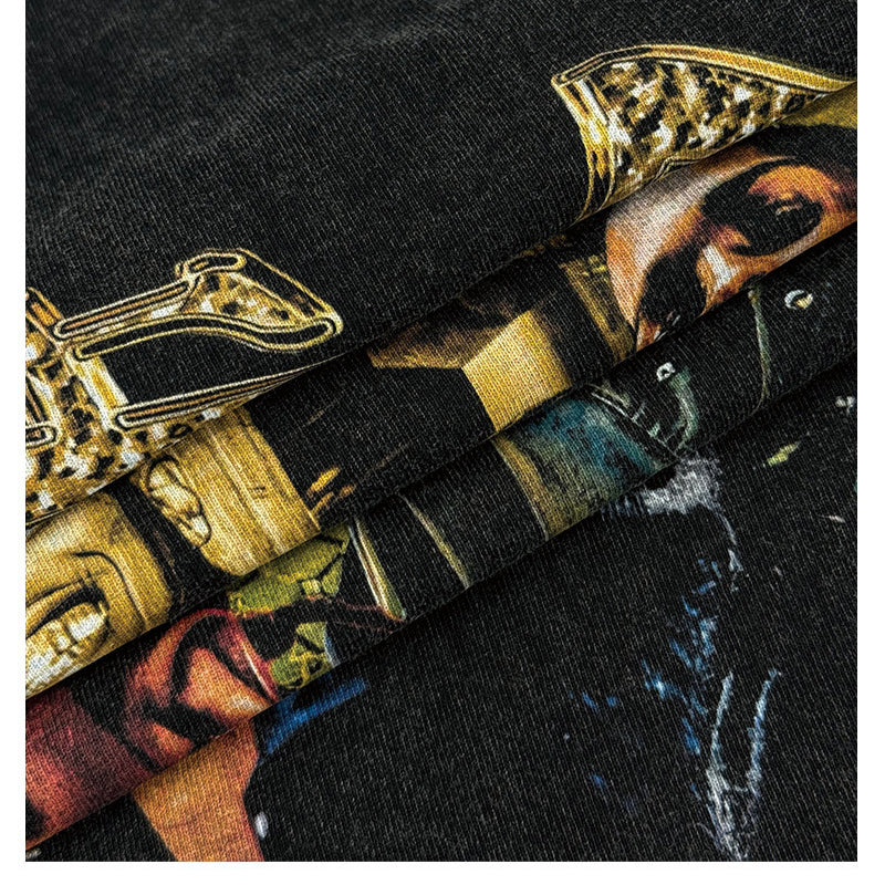 Cool t rapper A $AP Rocky print t-shirt vintage