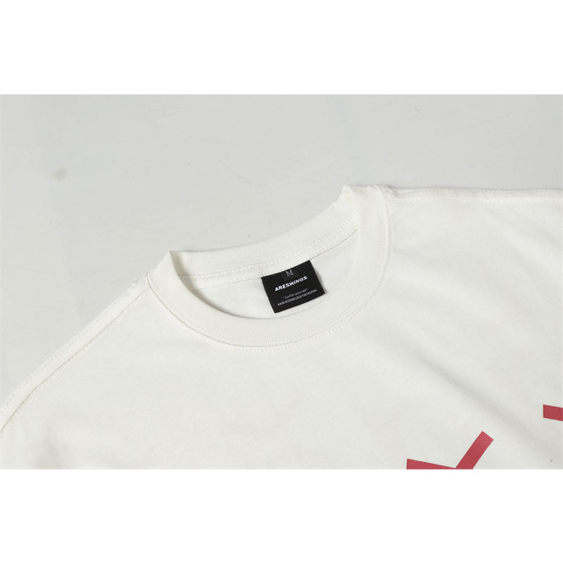 Hip Hop Shirts For Boys Short Sleeve T-Shirt Loose Crew Neck