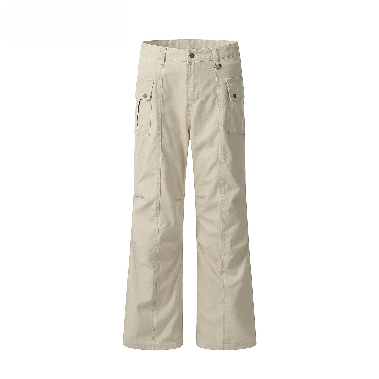 Hip Hop Pants For Boys Vintage Straight Overalls Loose Casual Pants