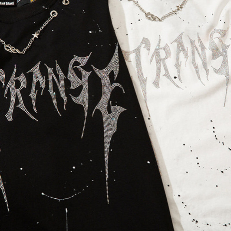 Vintage T Shirts Hip Hop Autumn Winter Vintage Loose Long Sleeve T-Shirt