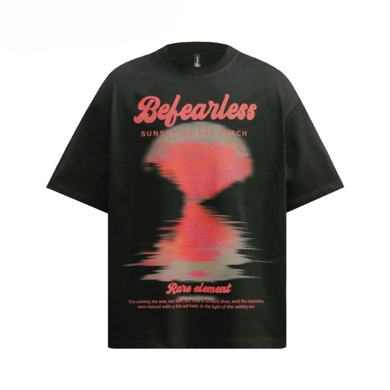 80s And 90s Vintage Sunset Reflection T-Shirts